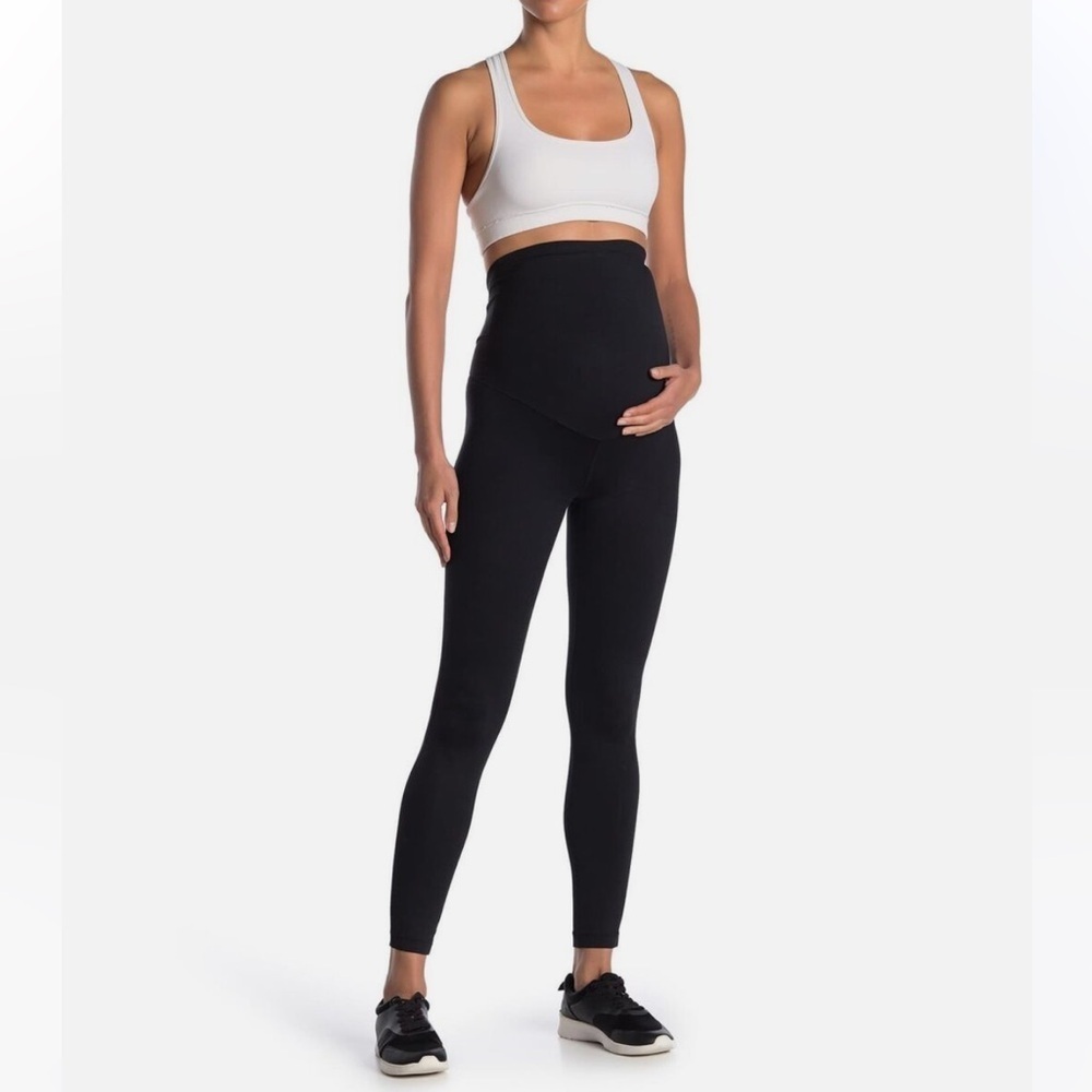 Z By Zella Maternity Leggings Over the Bump Black XSmall